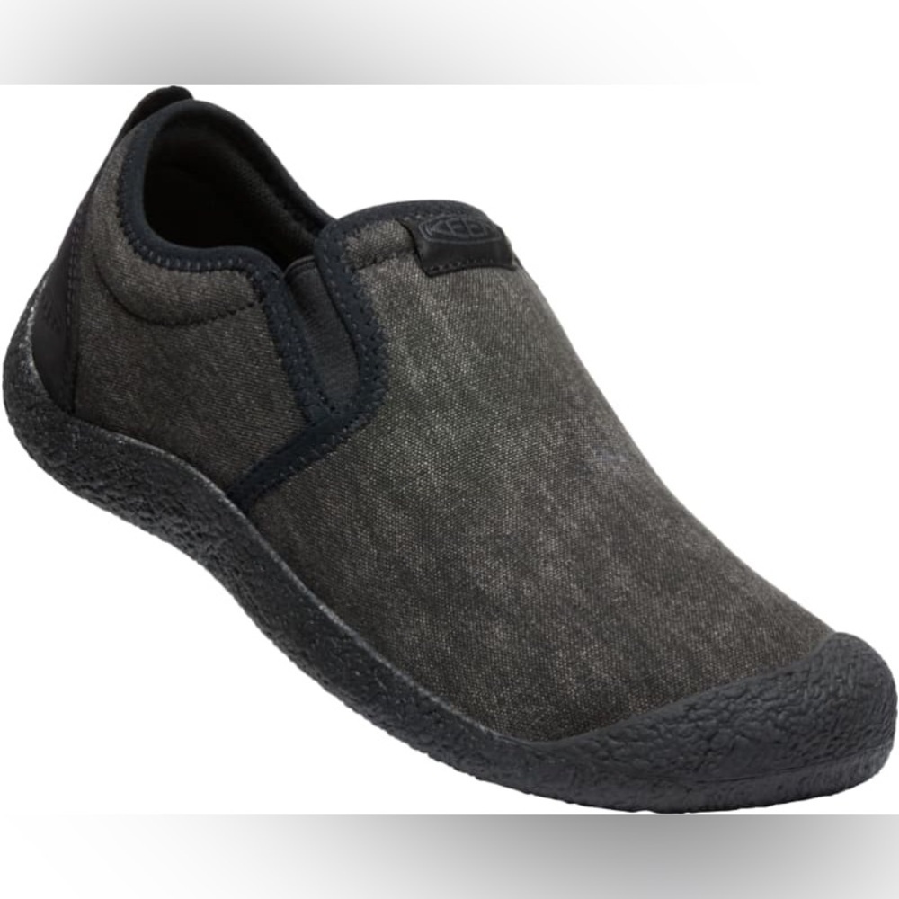 Keen Howser canvas slip on sneakers black size 11.5